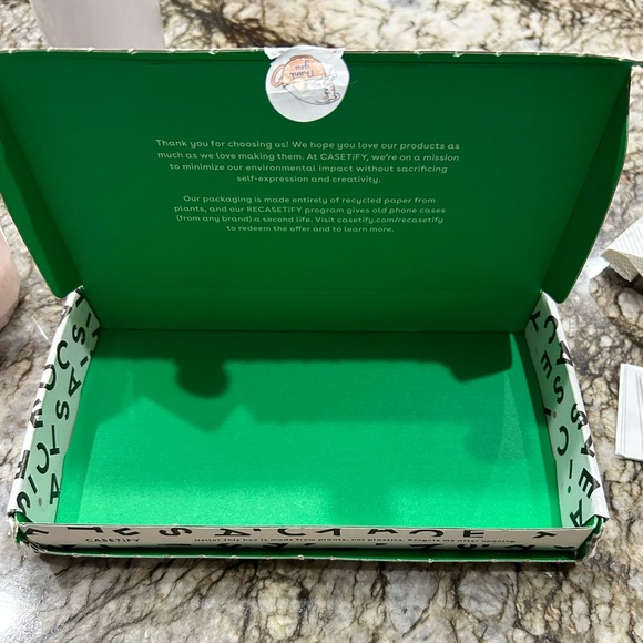 Gently loved used Casetify Purple bumper IPhone 13 Pro case - Picture 7 of 16